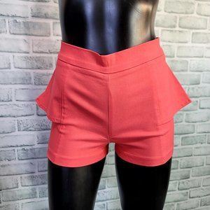 Y2K Charlotte Russe Juniors M Pink Hot Pants Mini High Waisted Short Shorts‎